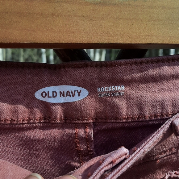 🍀3/15 Old Navy Light Pink Jeans - Picture 4 of 6